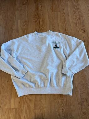 Reflex California Graphic Crewneck - Light Gray